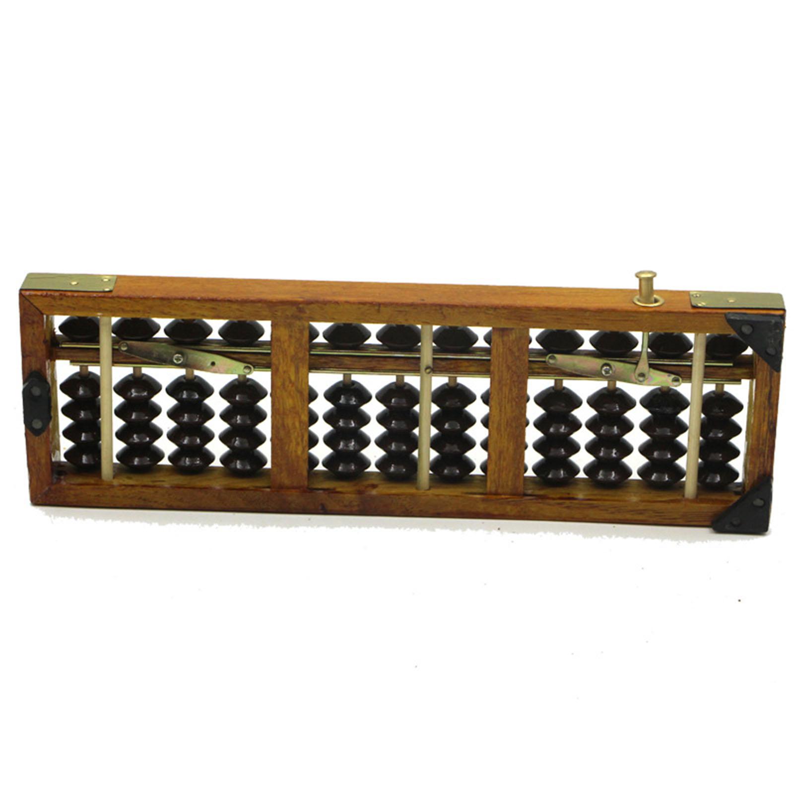 Abacus Counting Bead - Wooden Abaco for Children 13 Digits