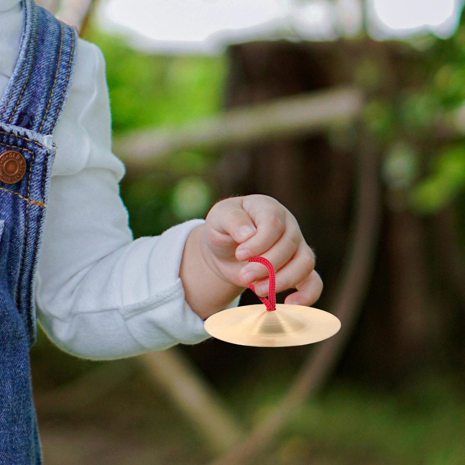 Kids Education Group - 9Cm Kids Finger Cymbals Copper Mini