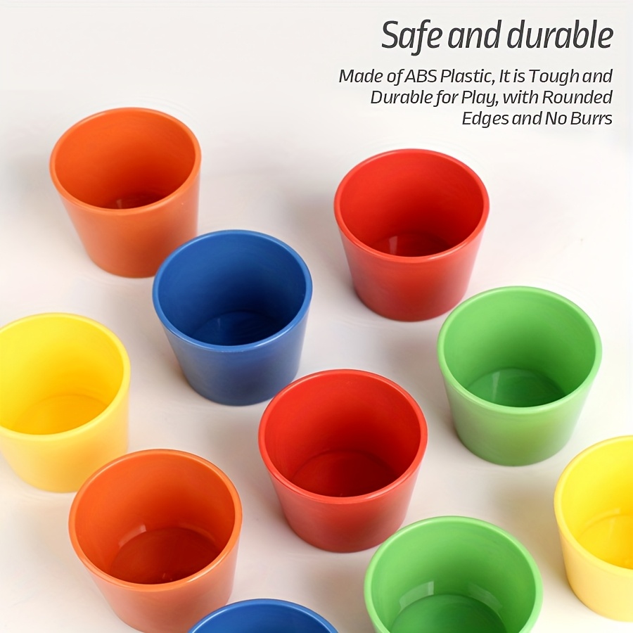 Kids Multicolored Cups Matchin - Kids Education Group ulasan dan harga