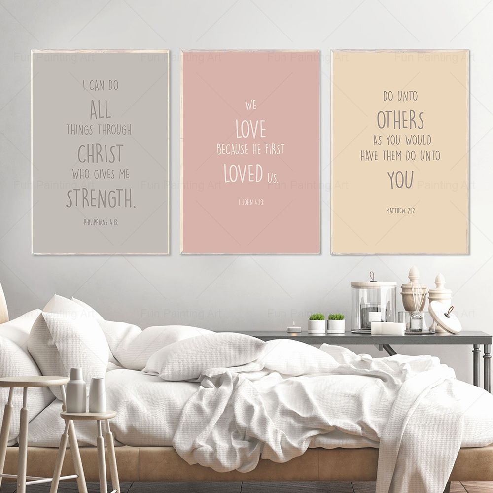 Kids Bible Verse Quotes Prints - School Kids Education Quotes ulasan dan harga