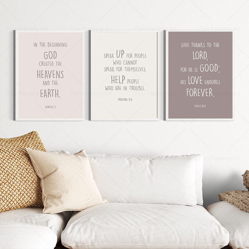 Kids Bible Verse Quotes Prints - School Kids Education Quotes ulasan dan harga