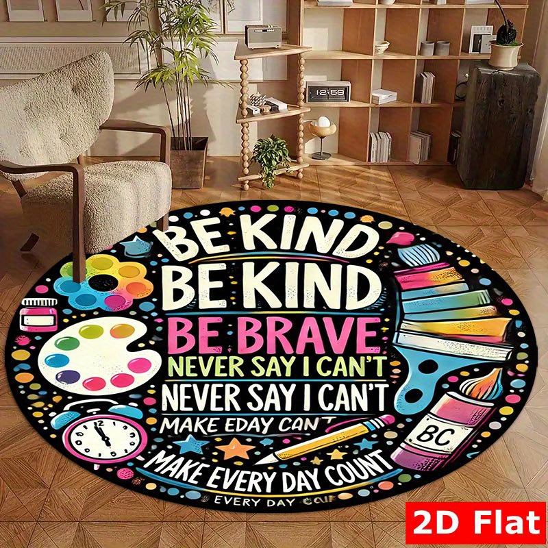 Be Kind Be Brave Motivational  - School Kids Education Quotes ulasan dan harga