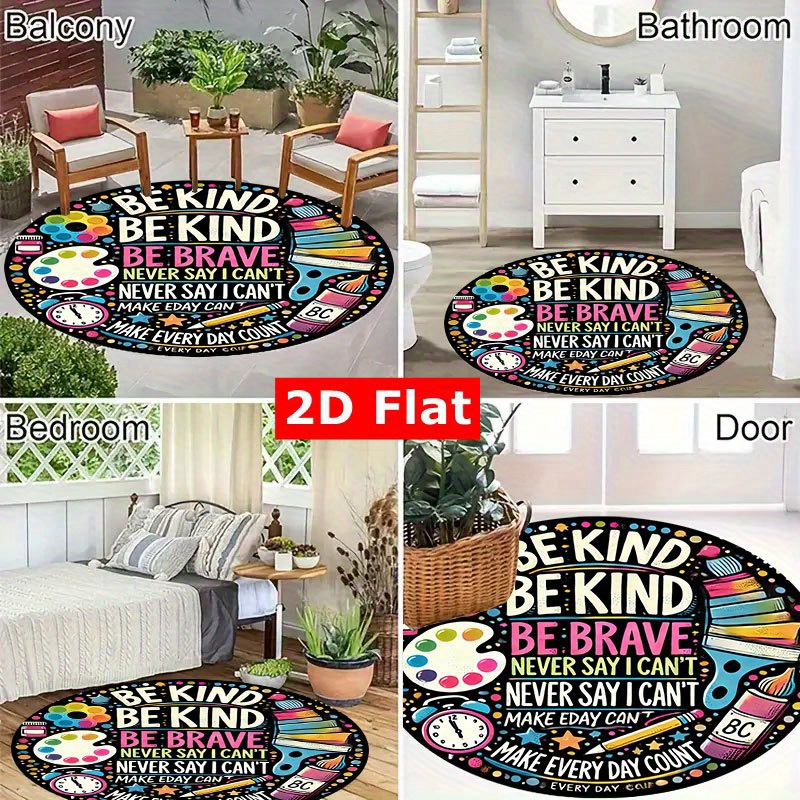 Be Kind Be Brave Motivational  - School Kids Education Quotes ulasan dan harga
