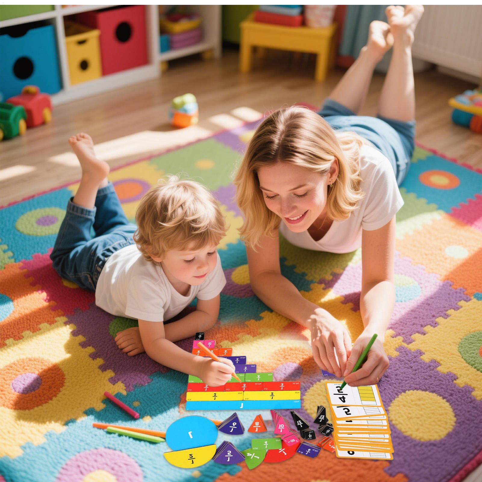 Fraction Manipulatives Educati - Kids Education Group ulasan dan harga