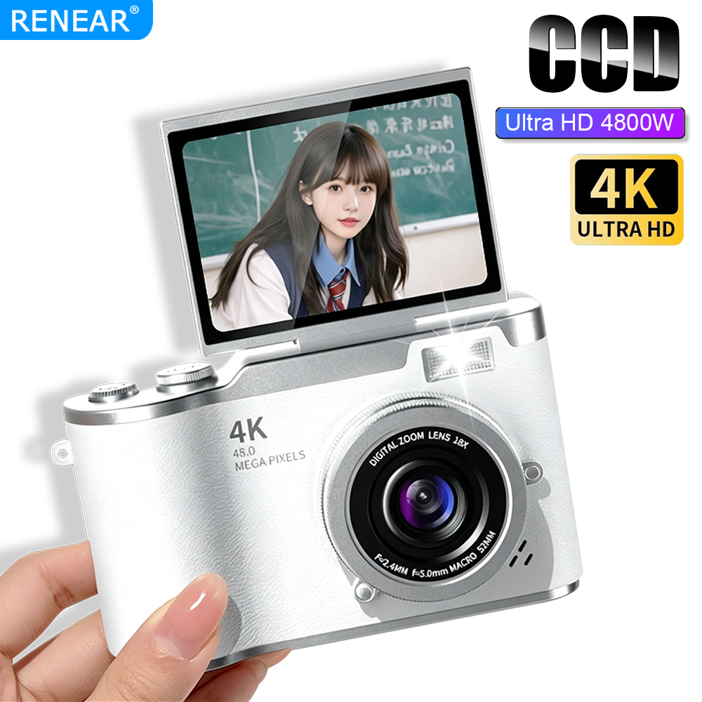 Portable 4K CCD Digital Camera - Kids Physical Education Videos ulasan dan harga