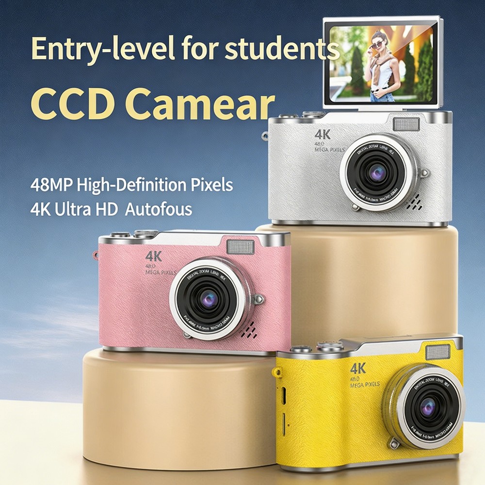 Portable 4K CCD Digital Camera - Kids Physical Education Videos ulasan dan harga