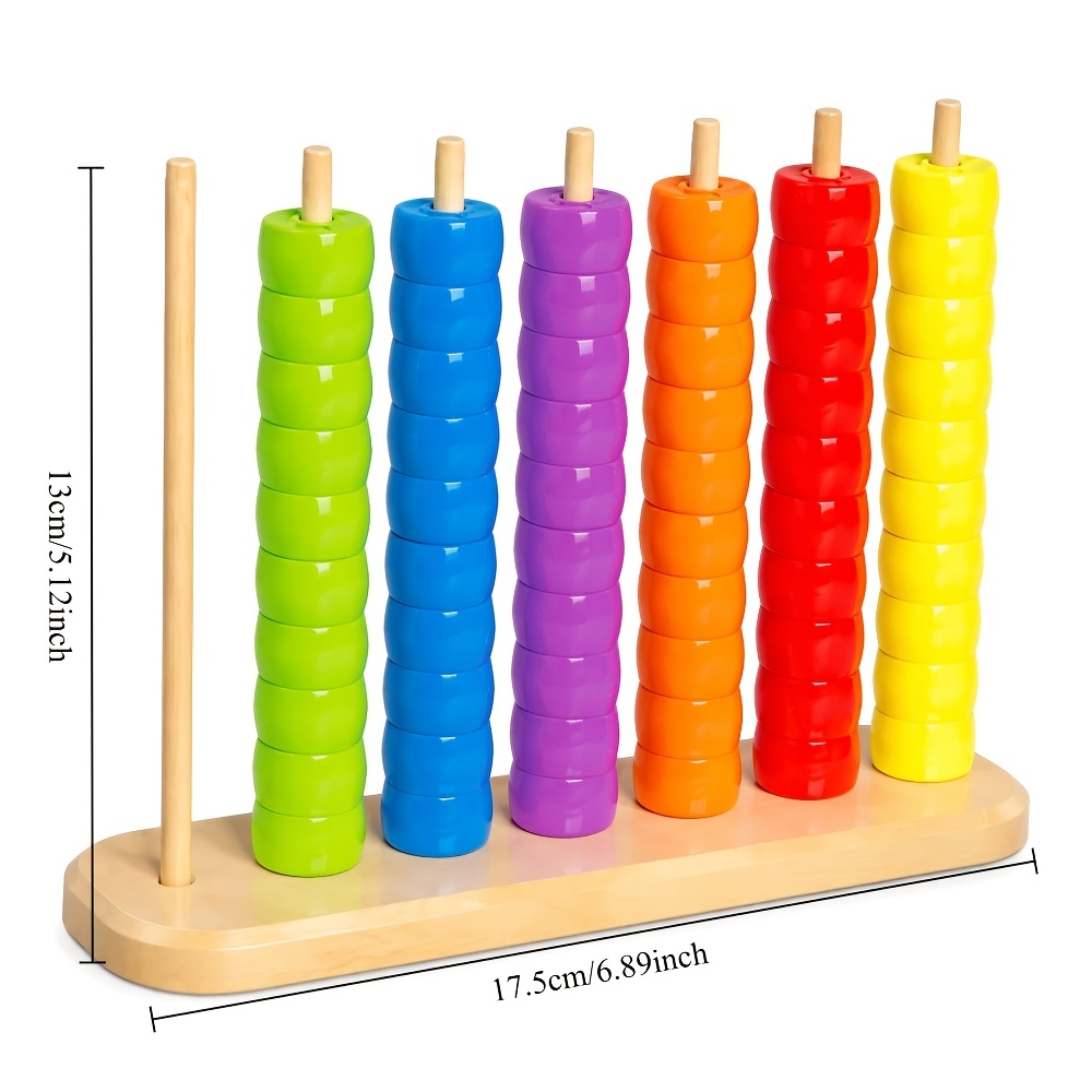 Bead Matching Children's Puzzl - Abacus Counting Bead ulasan dan harga