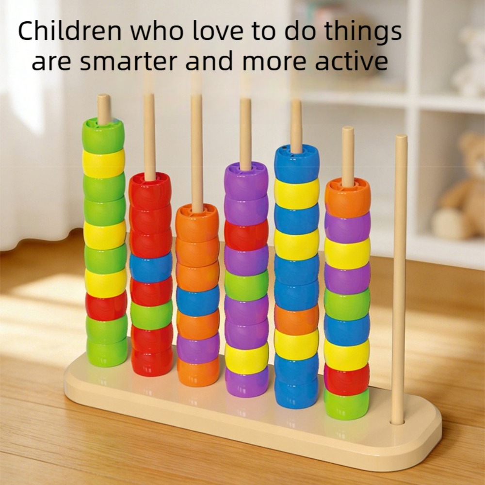 Bead Matching Children's Puzzl - Abacus Counting Bead ulasan dan harga