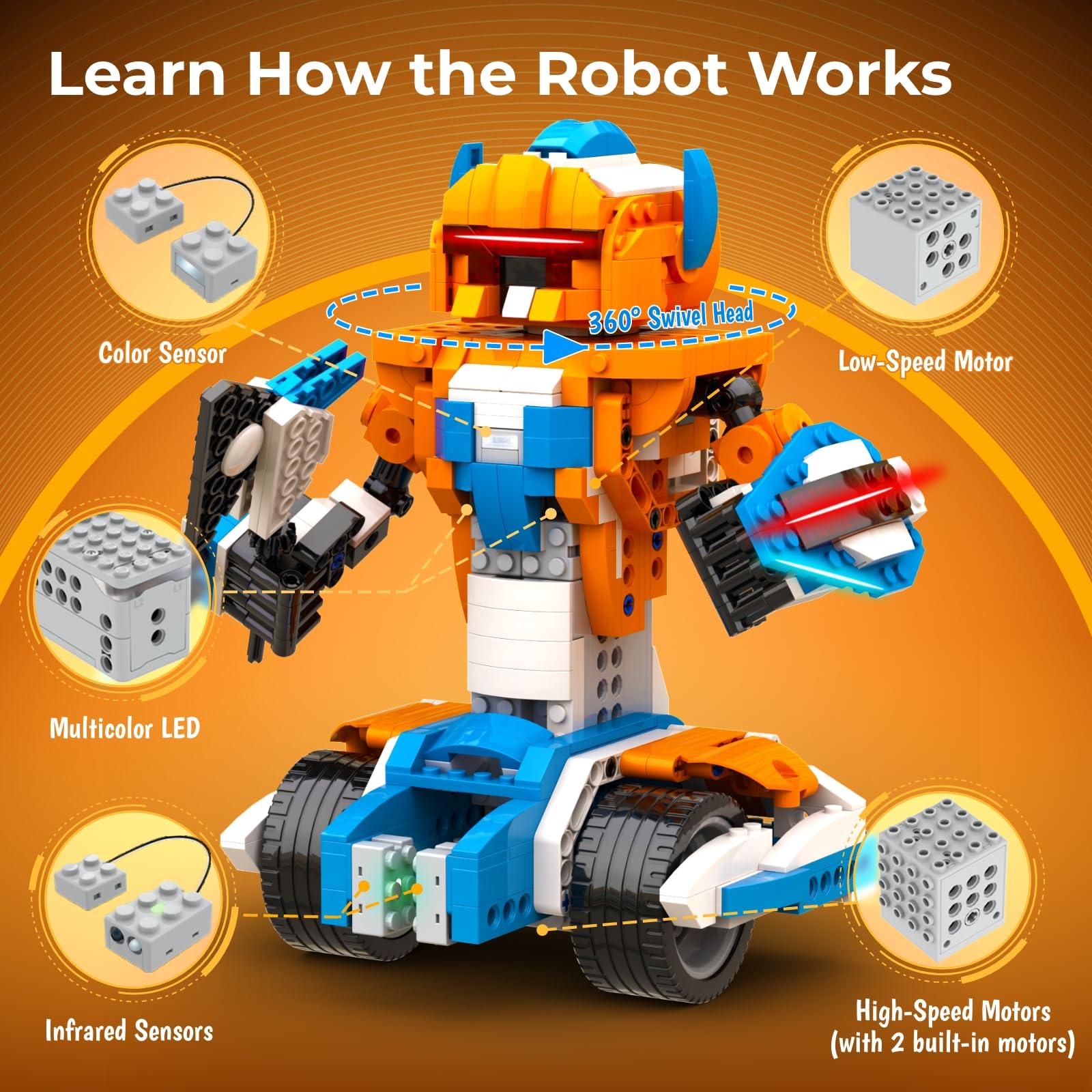 Apitor Robot X Building Kit 12 - Kids Education Free App ulasan dan harga