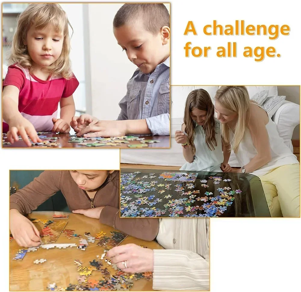 120/300/500/1000 Piece Butterf - Puzzle Map World ulasan dan harga