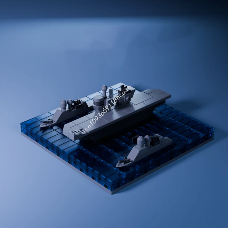 463pcs MOC NAVAL GROUP Model B - Kids Education Group ulasan dan harga