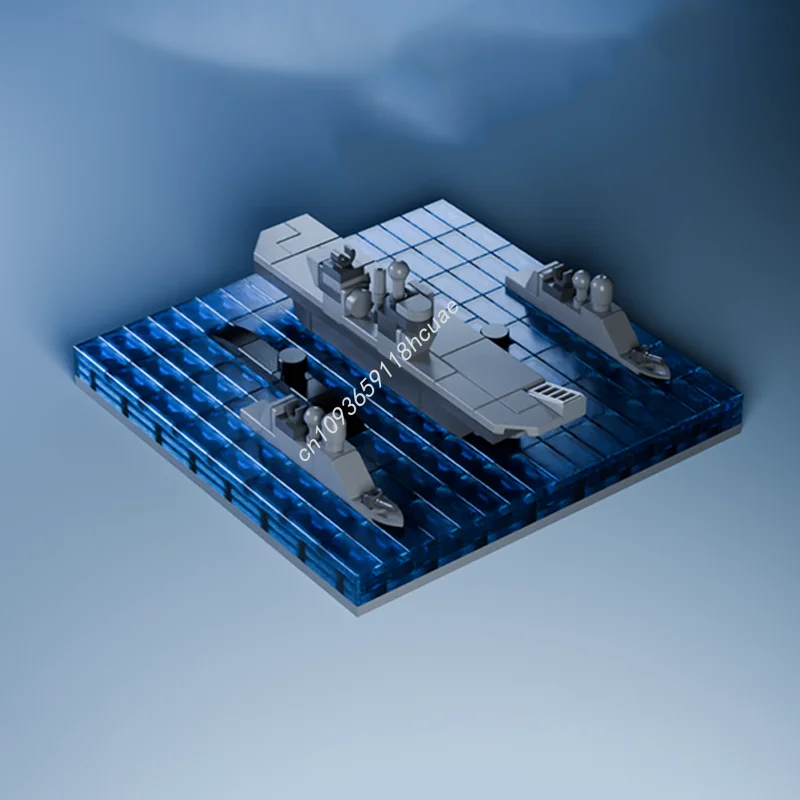 463pcs MOC NAVAL GROUP Model B - Kids Education Group ulasan dan harga