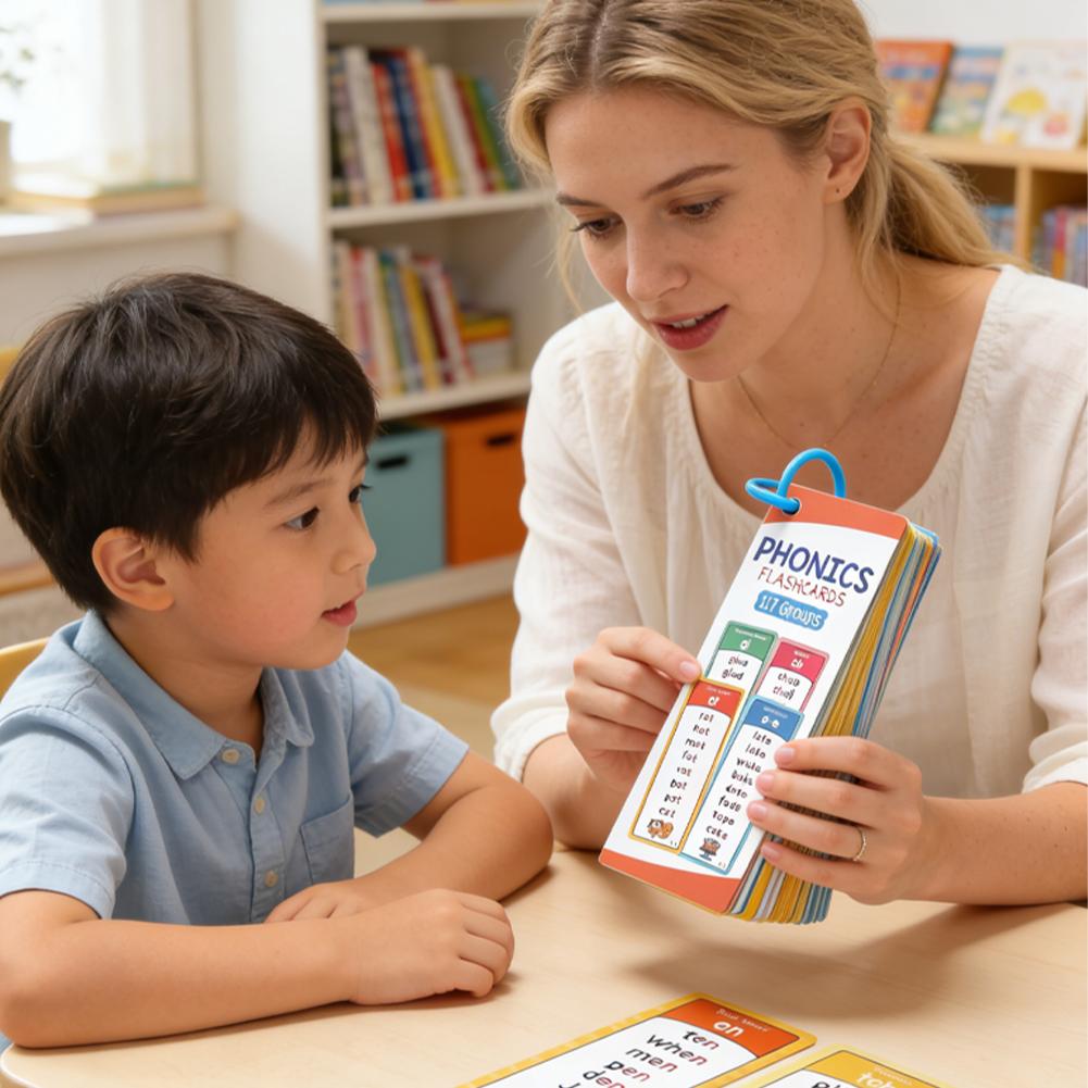 117 Groups Phonics Flashcards  - Kids Education Group ulasan dan harga