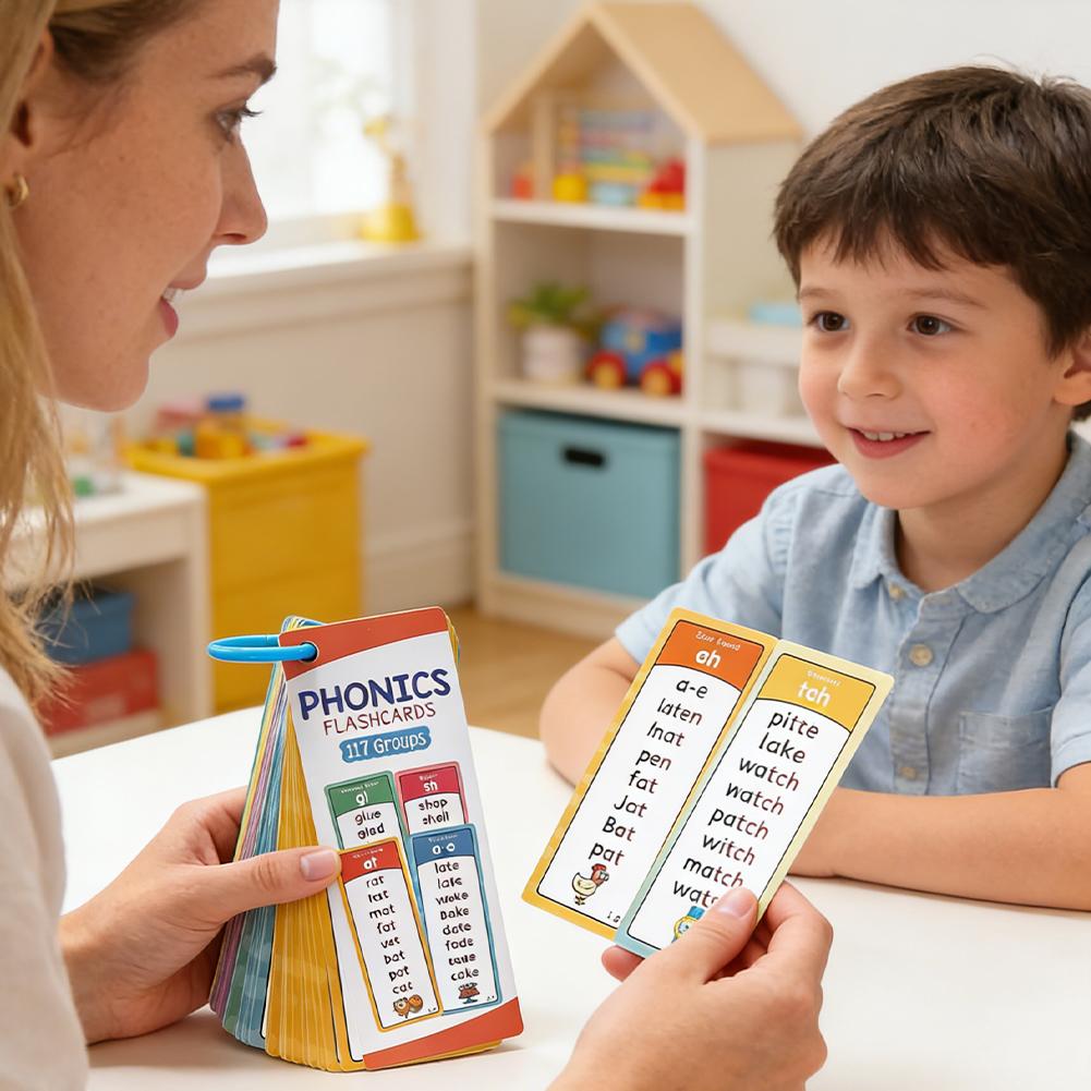 117 Groups Phonics Flashcards  - Kids Education Group ulasan dan harga