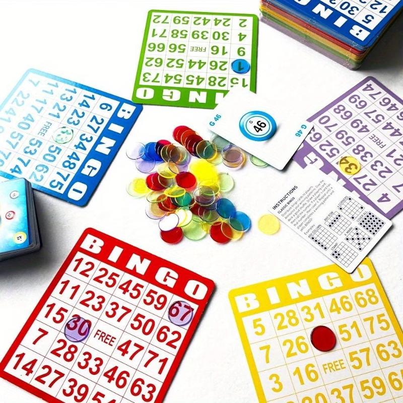 50/100Pcs Non Repeating Bingo  - Kids Education Group ulasan dan harga