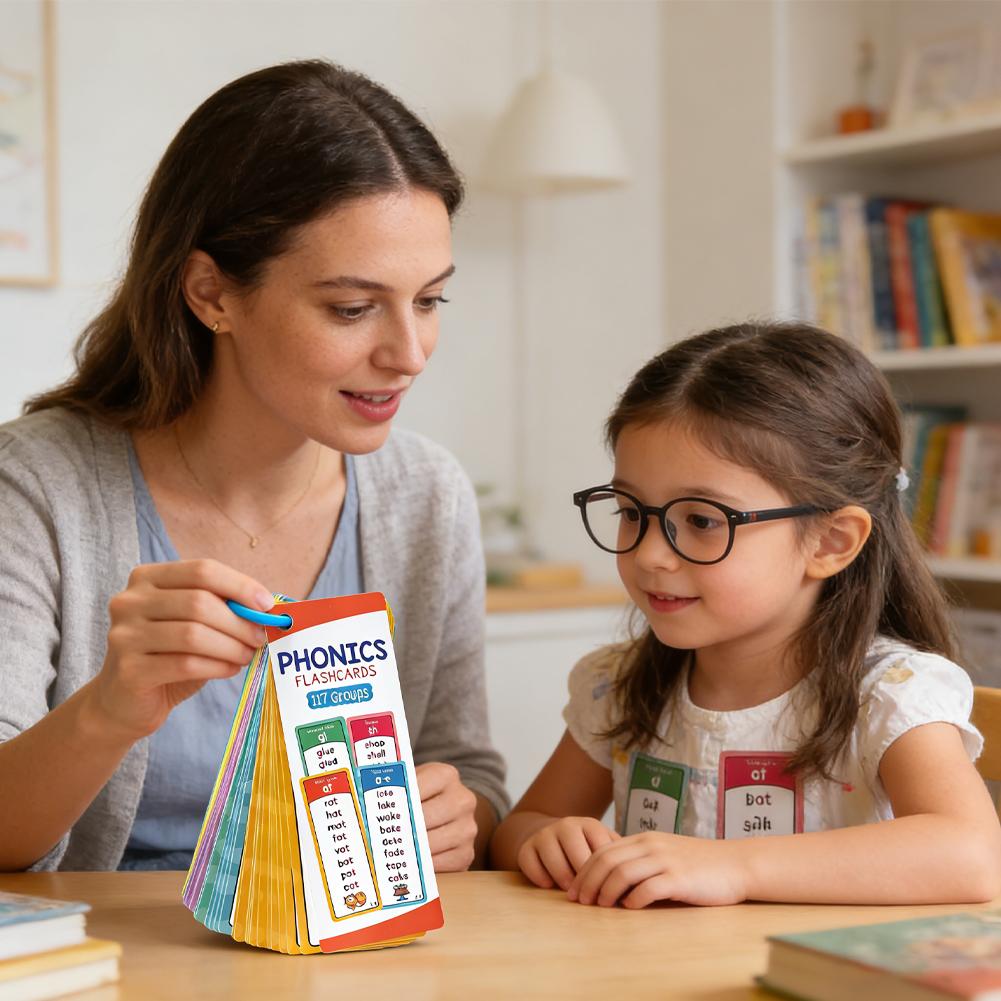 Phonics Flashcards Set, 60pcs  - Kids Education Group ulasan dan harga