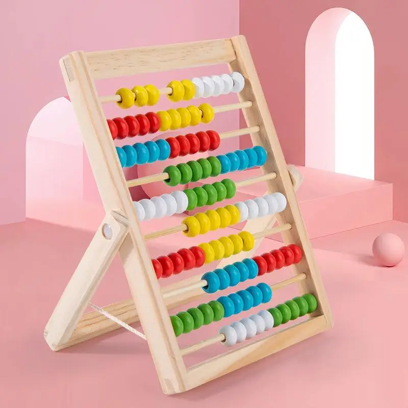 1Pcs Montessori Number Arithme - Abacus Counting Bead ulasan dan harga