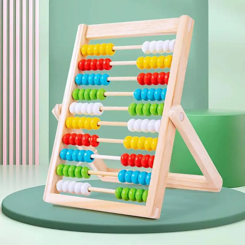 1Pcs Montessori Number Arithme - Abacus Counting Bead ulasan dan harga