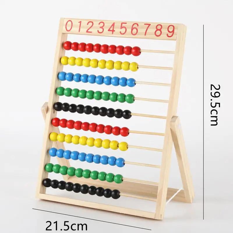 1Pcs Montessori Number Arithme - Abacus Counting Bead ulasan dan harga