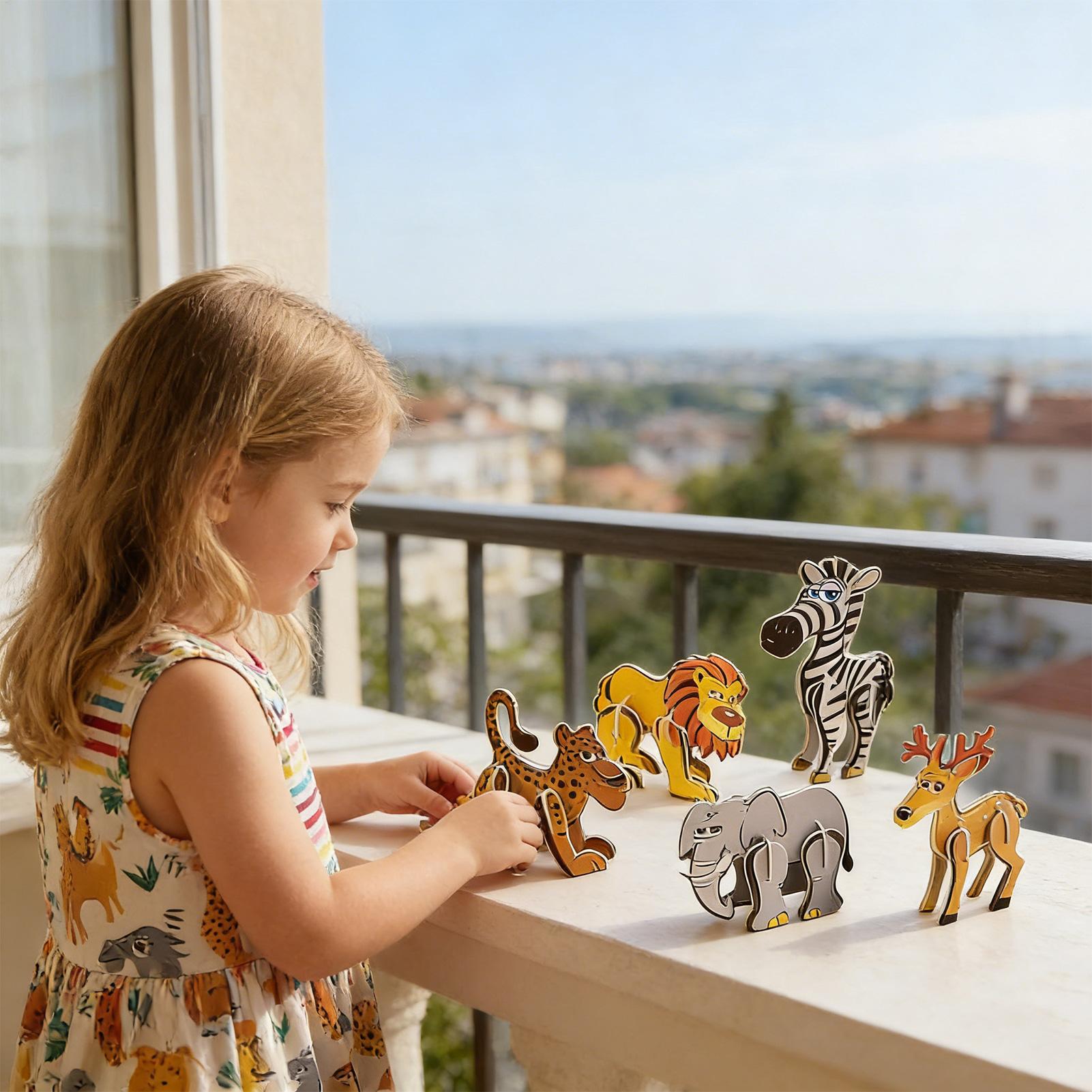3D Jigsaw Puzzles For Kids 7 P - Kids Early Education ulasan dan harga